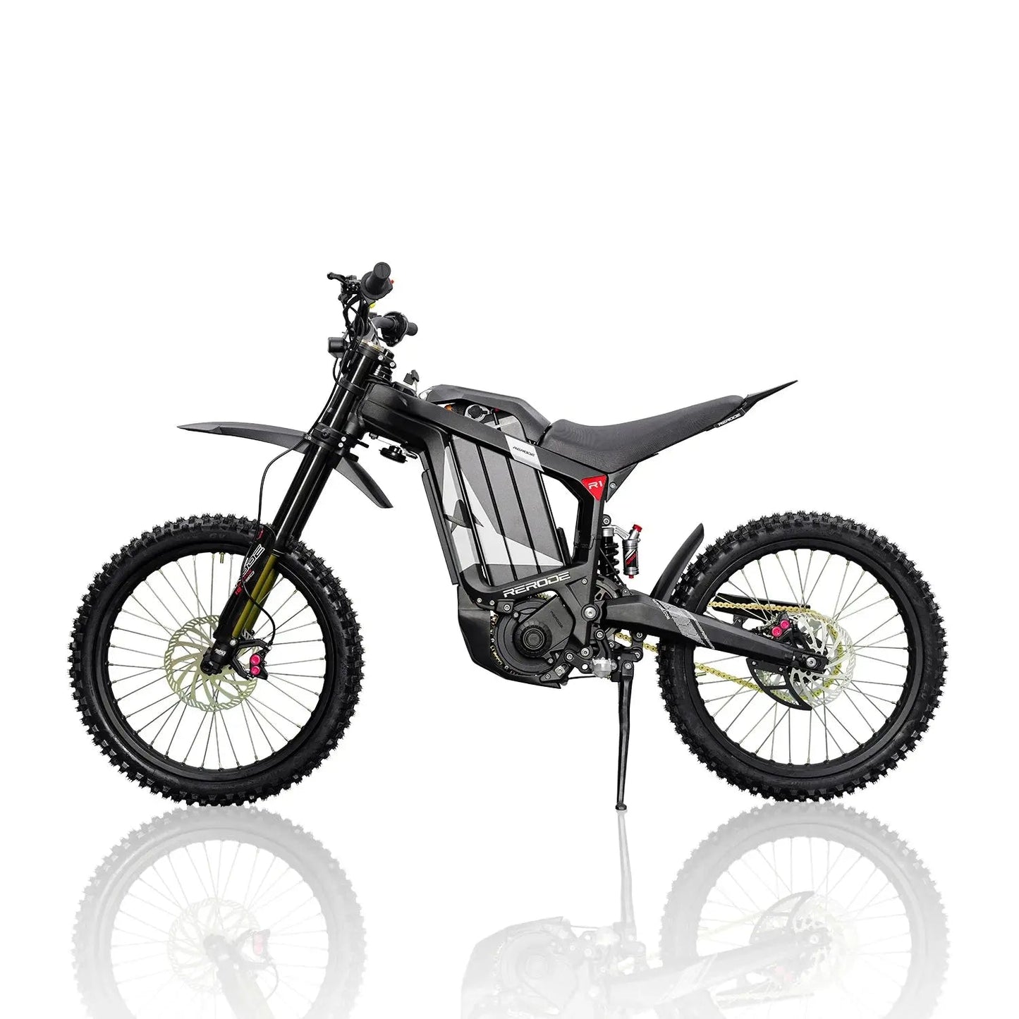 Rerode R1 72V 8000w Middrive Electric Dirt Bike 35AH LG Battery Powerful Off Road EBike Talaria LBX Electric Motorcycle - Optik Gold Inc