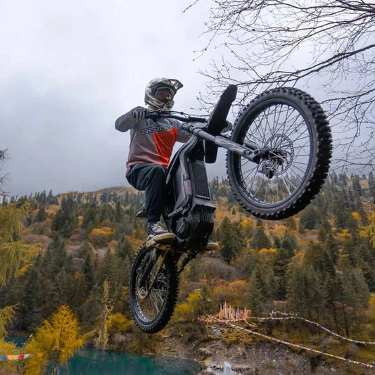 Rerode R1 72V 8000w Middrive Electric Dirt Bike 35AH LG Battery Powerful Off Road EBike Talaria LBX Electric Motorcycle - Optik Gold Inc