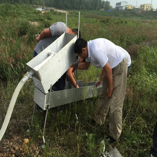 Small Gold Mining Sluice Box Portable Mini Machine with Gold Processing Mat - Optik Gold Inc