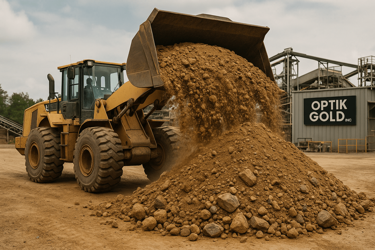1–5 Ton Optik Gold Paydirt — The Ultimate Gold Mining Experience - Optik Gold Inc
