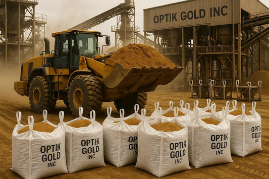 Bulk Paydirt — Chloride District Ore by the Ton (FOB Kingman AZ) - Optik Gold Inc