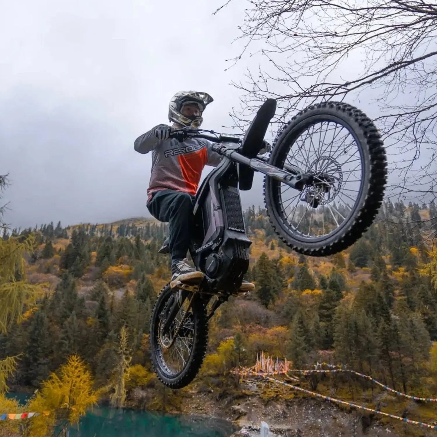 Rerode R1 72V 8000w Middrive Electric Dirt Bike 35AH LG Battery Powerful Off Road EBike Talaria LBX Electric Motorcycle - Optik Gold Inc