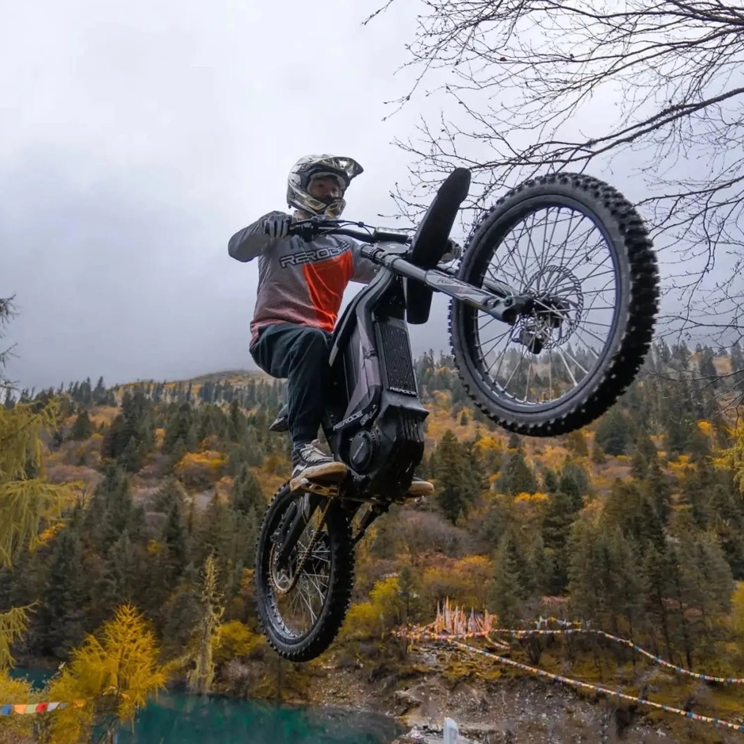 Rerode R1 72V 8000w Middrive Electric Dirt Bike 35AH LG Battery Powerful Off Road EBike Talaria LBX Electric Motorcycle - Optik Gold Inc