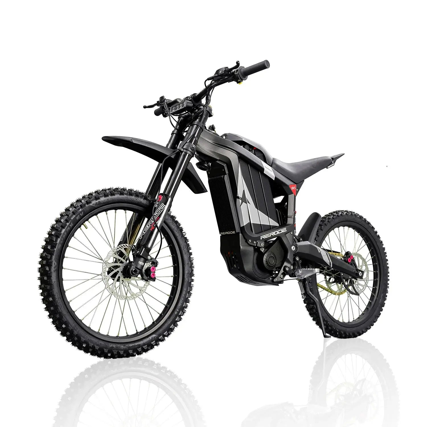 Rerode R1 72V 8000w Middrive Electric Dirt Bike 35AH LG Battery Powerful Off Road EBike Talaria LBX Electric Motorcycle - Optik Gold Inc
