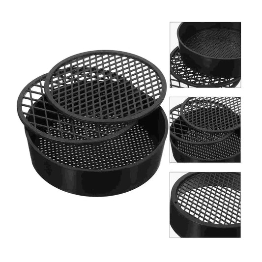 Soil Sieves Mesh Multipurpose Durable Accessories Lightweight Gardening Tools Gardening Sifter Sifting Pans Sifting Classifiers - Optik Gold Inc
